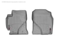 Picture of WeatherTech FloorLiners - Gray - Front - 2 Piece