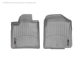 Picture of WeatherTech FloorLiners - Gray - Front - 2 Piece