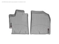 Picture of WeatherTech FloorLiners - Gray - Front - 2 Piece