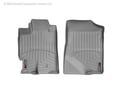 Picture of WeatherTech FloorLiners - Gray - Front - 2 Piece