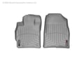 Picture of WeatherTech FloorLiners - Gray - Front - 2 Piece