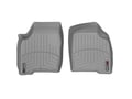 Picture of WeatherTech FloorLiners - Gray - Front - 2 Piece