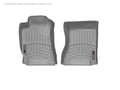 Picture of WeatherTech FloorLiners - Gray - Front - 2 Piece