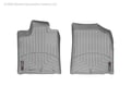 Picture of WeatherTech FloorLiners - Gray - Front - 2 Piece