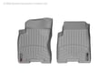 Picture of WeatherTech FloorLiners - Gray - Front - 2 Piece