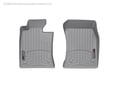 Picture of WeatherTech FloorLiners - Gray - Front - 2 Piece