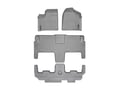 Picture of WeatherTech FloorLiners - Gray - Front, Rear & 3rd Row