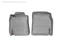 Picture of WeatherTech FloorLiners - Gray - Front - 2 Piece