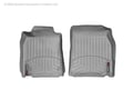 Picture of WeatherTech FloorLiners - Gray - Front - 2 Piece