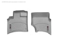 Picture of WeatherTech FloorLiners - Gray - Front - 2 Piece