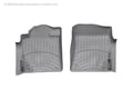 Picture of WeatherTech FloorLiners - Gray - Front - 2 Piece