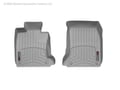 Picture of WeatherTech FloorLiners - Gray - Front - 2 Piece