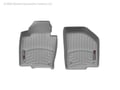 Picture of WeatherTech FloorLiners - Gray - Front - 2 Piece