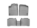 Picture of WeatherTech FloorLiners - Gray - Front & Rear