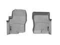 Picture of WeatherTech FloorLiners - Gray - Front - 2 Piece