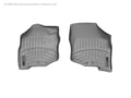 Picture of WeatherTech FloorLiners - Gray - Front - 2 Piece