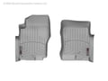 Picture of WeatherTech FloorLiners - Gray - Front - 2 Piece