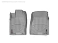 Picture of WeatherTech FloorLiners - Gray - Front - 2 Piece