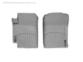 Picture of WeatherTech FloorLiners - Gray - Front - 2 Piece