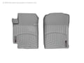 Picture of WeatherTech FloorLiners - Gray - Front - 2 Piece