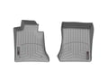 Picture of WeatherTech FloorLiners - Gray - Front - 2 Piece