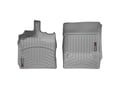 Picture of WeatherTech FloorLiners - Gray - Front - 2 Piece