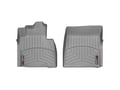 Picture of WeatherTech FloorLiners - Gray - Front - 2 Piece