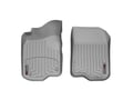 Picture of WeatherTech FloorLiners - Gray - Front - 2 Piece