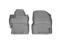 Picture of WeatherTech FloorLiners - Gray - Front - 2 Piece