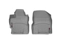 Picture of WeatherTech FloorLiners - Gray - Front - 2 Piece