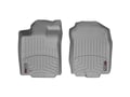 Picture of WeatherTech FloorLiners - Gray - Front - 2 Piece