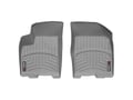 Picture of WeatherTech FloorLiners - Gray - Front - 2 Piece