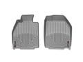 Picture of WeatherTech FloorLiners - Gray - Front - 2 Piece