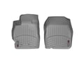 Picture of WeatherTech FloorLiners - Gray - Front - 2 Piece