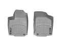 Picture of WeatherTech FloorLiners - Gray - Front - 2 Piece