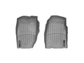 Picture of WeatherTech FloorLiners - Gray - Front - 2 Piece