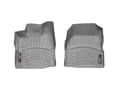 Picture of WeatherTech FloorLiners - Gray - Front - 2 Piece