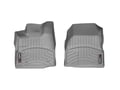 Picture of WeatherTech FloorLiners - Gray - Front - 2 Piece