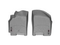 Picture of WeatherTech FloorLiners - Gray - Front - 2 Piece