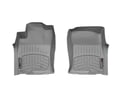 Picture of WeatherTech FloorLiners - Gray - Front - 2 Piece