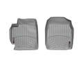 Picture of WeatherTech FloorLiners - Gray - Front - 2 Piece