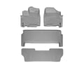 Picture of WeatherTech FloorLiners - Front, 2nd & 3rd Row - Gray