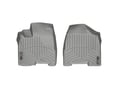 Picture of WeatherTech FloorLiners - Gray - Front - 2 Piece