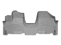 Picture of WeatherTech FloorLiners - Gray - Front - Over-The-Hump