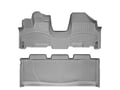 Picture of WeatherTech FloorLiners - Front & Rear - Over-The-Hump - Gray