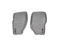 Picture of WeatherTech FloorLiners - Gray - Front - 2 Piece