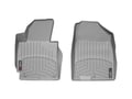 Picture of WeatherTech FloorLiners - Gray - Front - 2 Piece