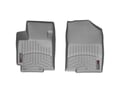 Picture of WeatherTech FloorLiners - Gray - Front - 2 Piece