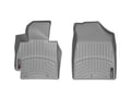 Picture of WeatherTech FloorLiners - Gray - Front - 2 Piece