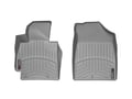 Picture of WeatherTech FloorLiners - Gray - Front - 2 Piece